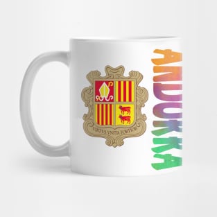 Andorra Coat of Arms Design Mug